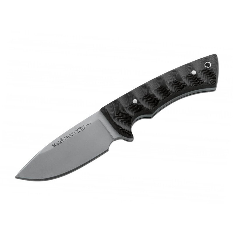 Muela Knives Rhino Micarta Black