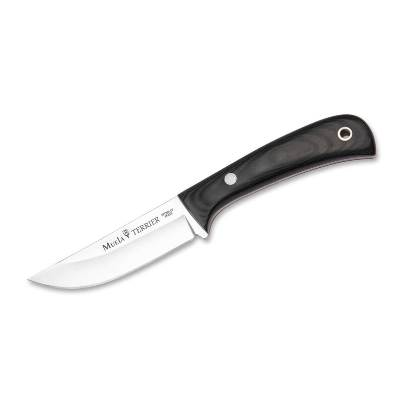 Muela Knives Terrier 9M Micarta Dark
