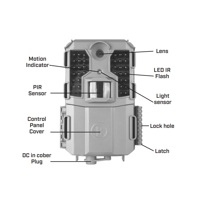 Bushnell Wildlife camera 20MP Prime L20 Tan Low Glow, Box 5L