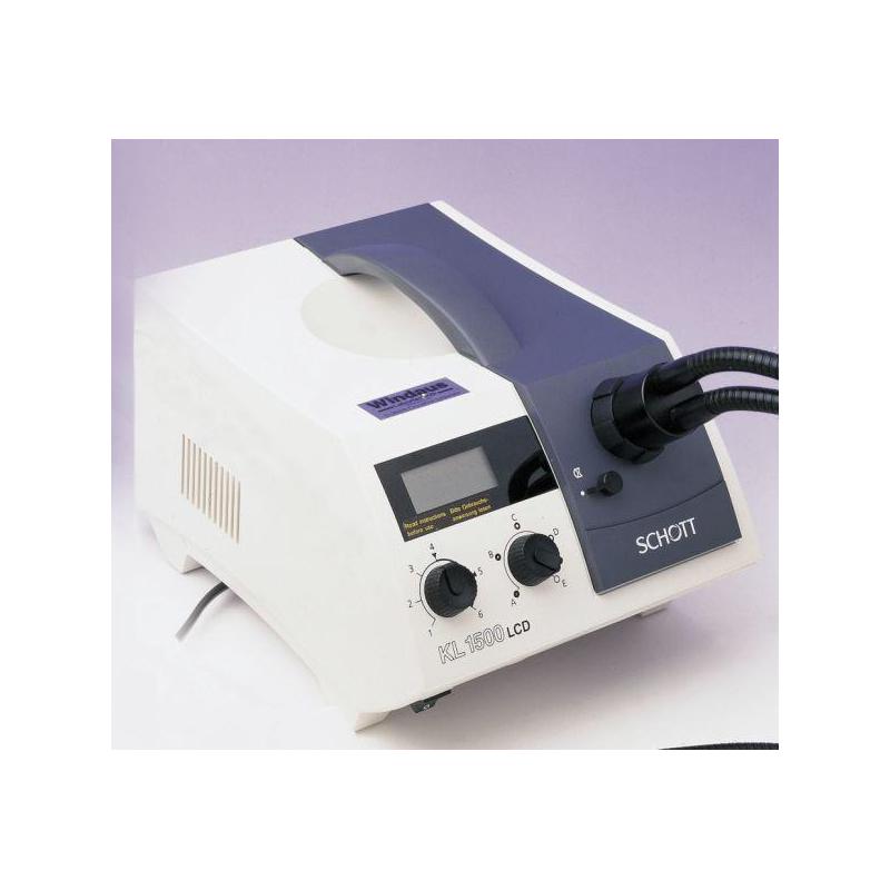 Windaus Kaltlicht-Quelle bulkhead KL 1500 with LCD - announcement