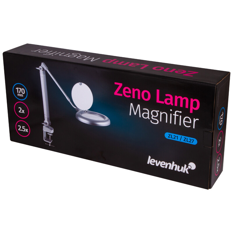 Levenhuk Magnifying glass Zeno Lamp ZL27 LED