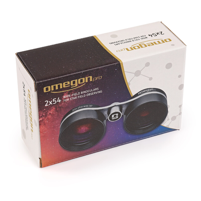 Omegon 2x54 binoculars for star field observation + UHC