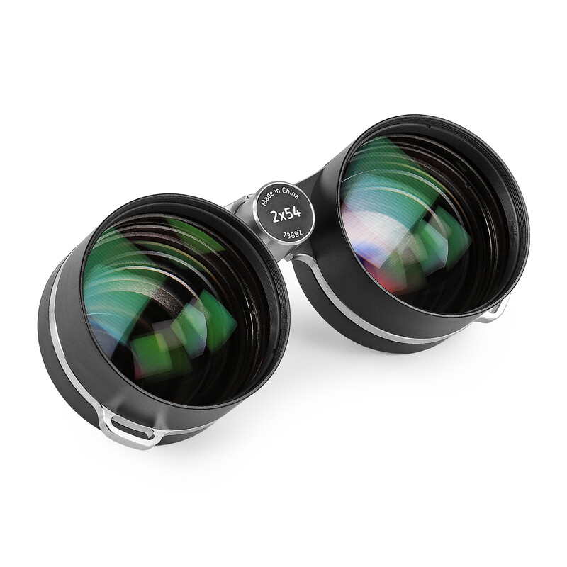 Omegon 2x54 binoculars for star field observation + UHC