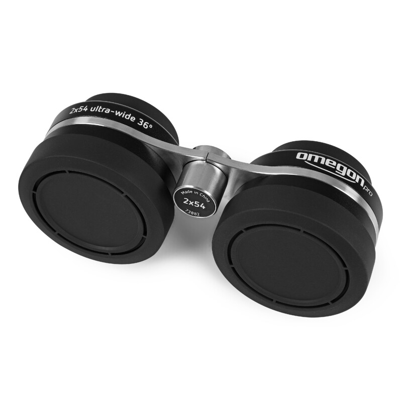 Omegon 2x54 binoculars for star field observation + UHC