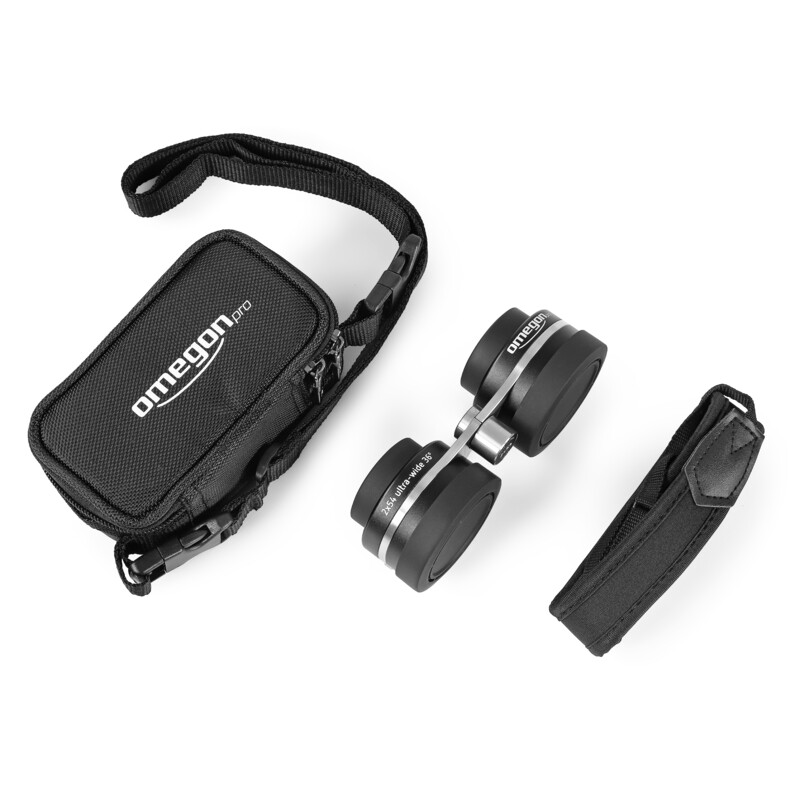 Omegon 2x54 binoculars for star field observation + UHC