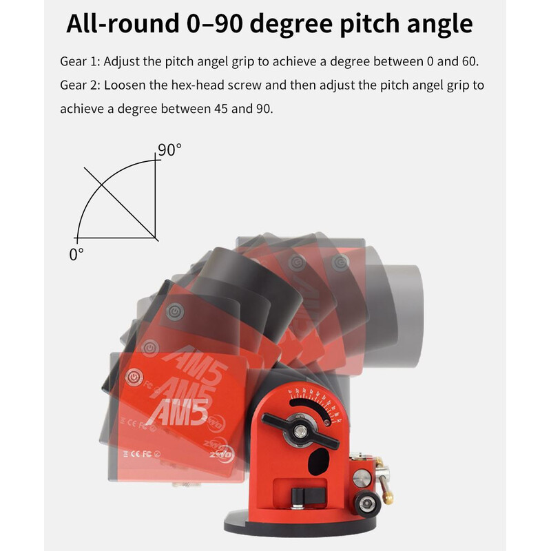 ZWO AM5 Harmonic Equatorial Mount