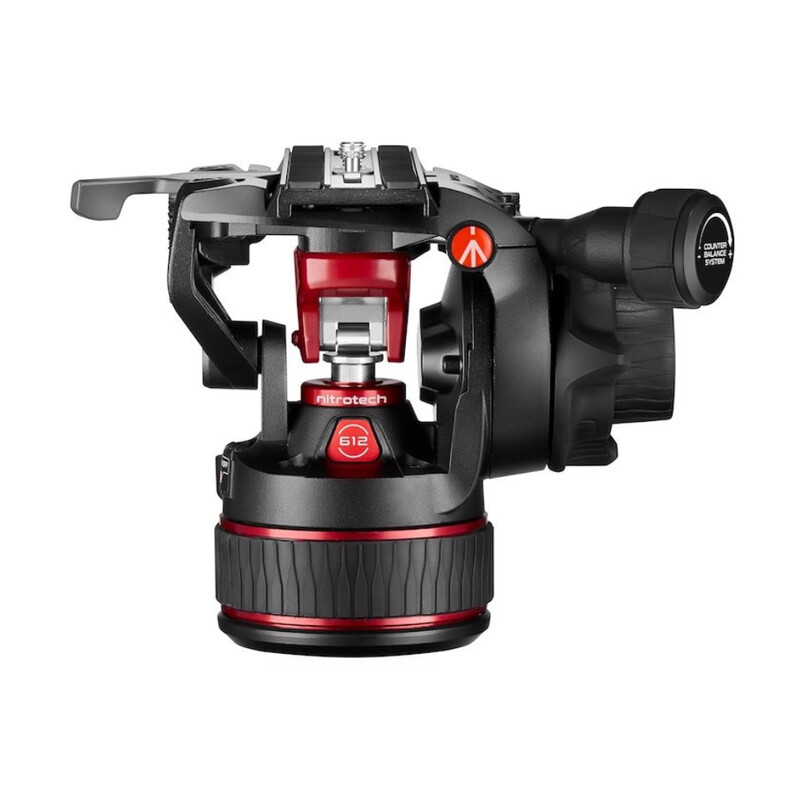 Manfrotto Tripod ball-head Nitrotech 612 Fluid Video Head