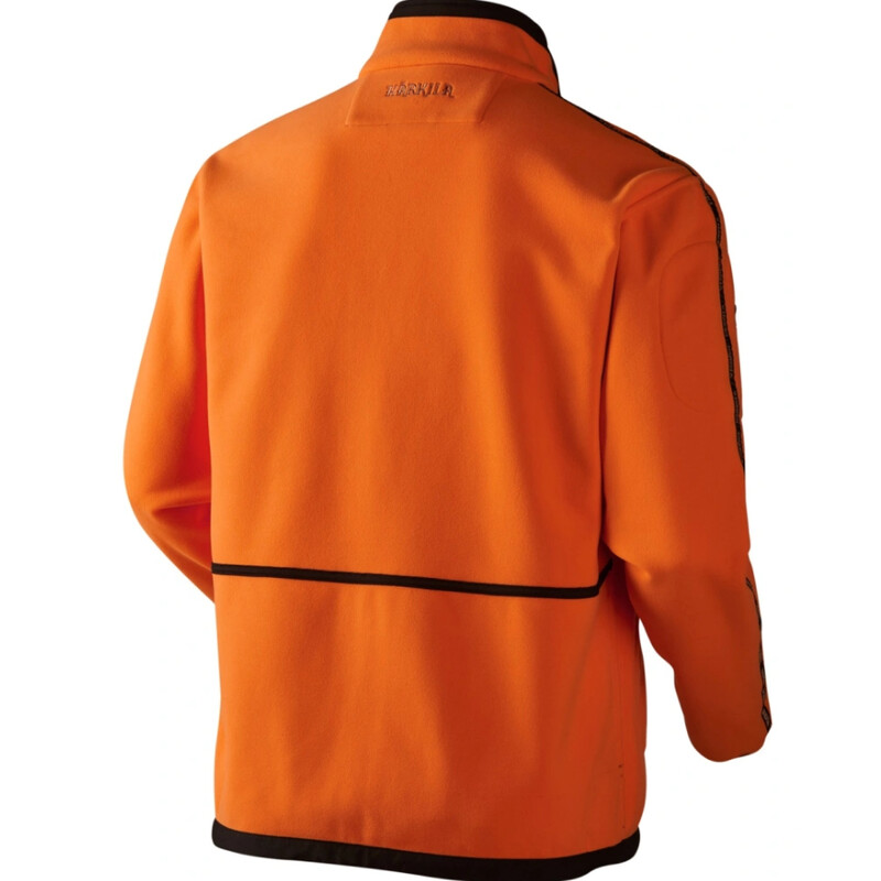 Härkila Kamko fleece jacket, hunting green/orange blaze, size XL