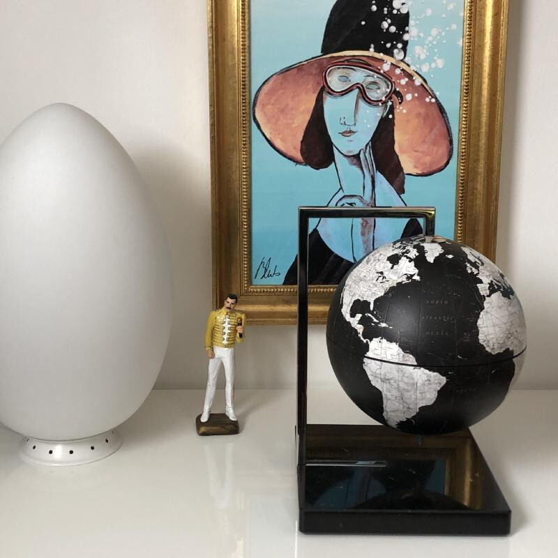 Zoffoli living Globe Quadra Black 22cm