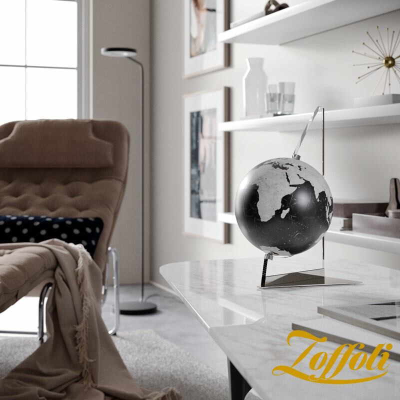 Zoffoli living Globe Vela Black 22cm