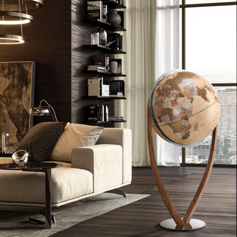 Zoffoli living Floor globe Vertigo Apricot 60cm