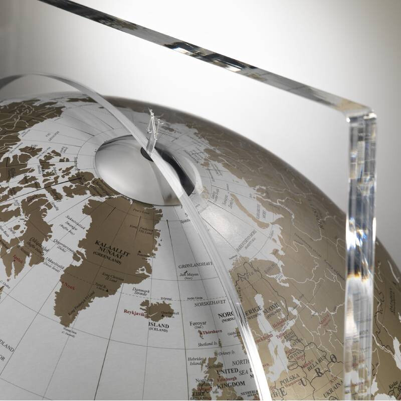 Zoffoli living Floor globe Artico White 40cm