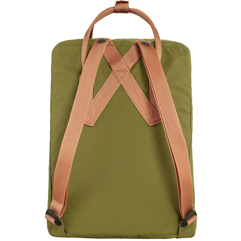 Fjällräven Backpack Kånken 631-241 Foliage Green-Peach Sand