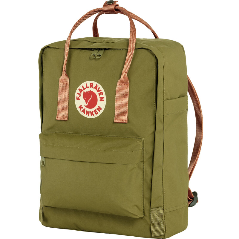 Fjällräven Backpack Kånken 631-241 Foliage Green-Peach Sand
