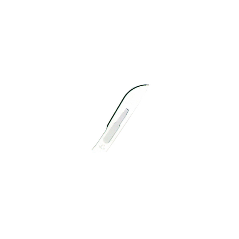 Windaus Preparing needle, straight, pointedly, 140mm plastic handle