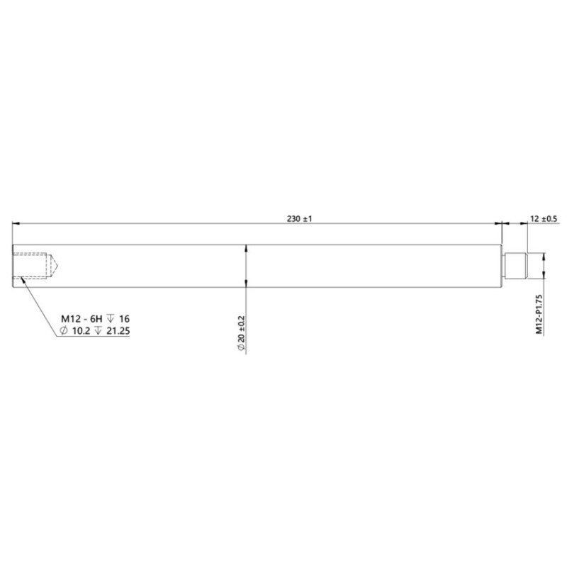 ZWO Counterweight Gegengewichtsstange für AM3 und AM5