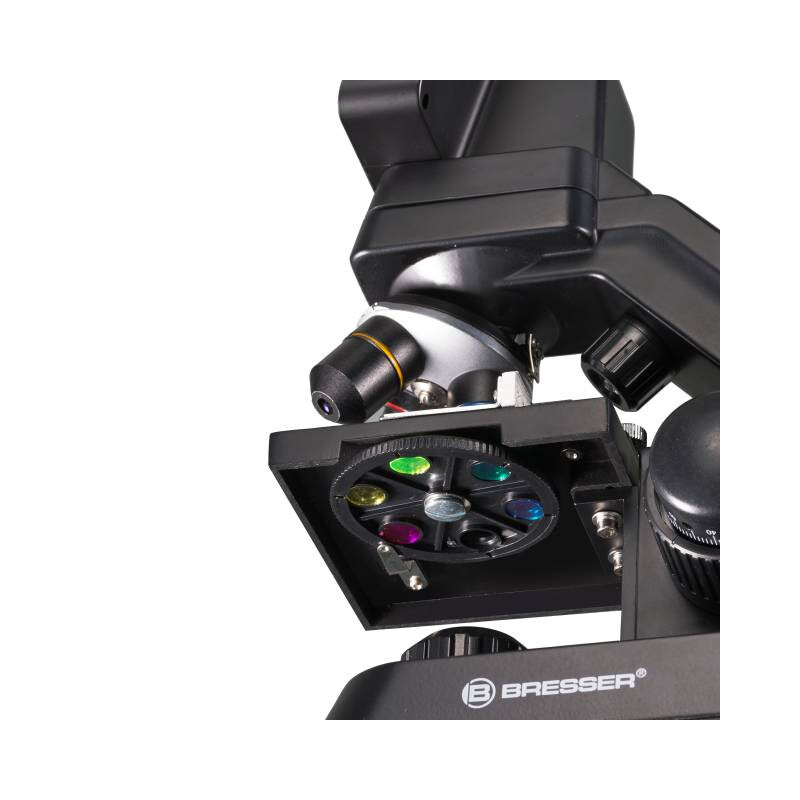Bresser Biolux Touch, screen, 30x-1125x, AL/DL, LED, 5 MP, HDMI, Microscope for School and Hobby