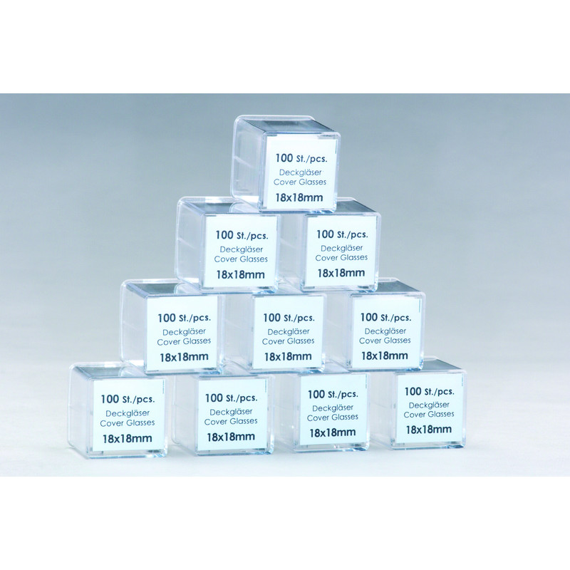 Windaus Cover glasses, 100 pieces, 24x32 mm
