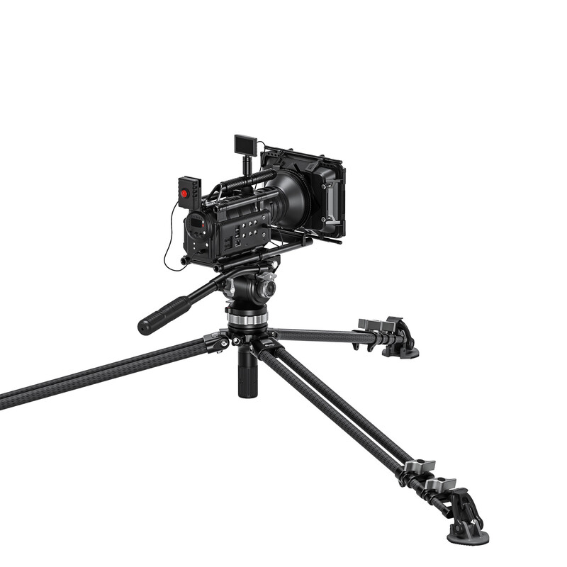 Leofoto Carbon tripod LVC-253C double tube + BV-20 video tilt head