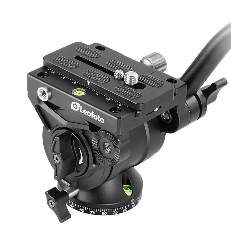 Leofoto Carbon monopod MV-324C+BV-10+VD-03