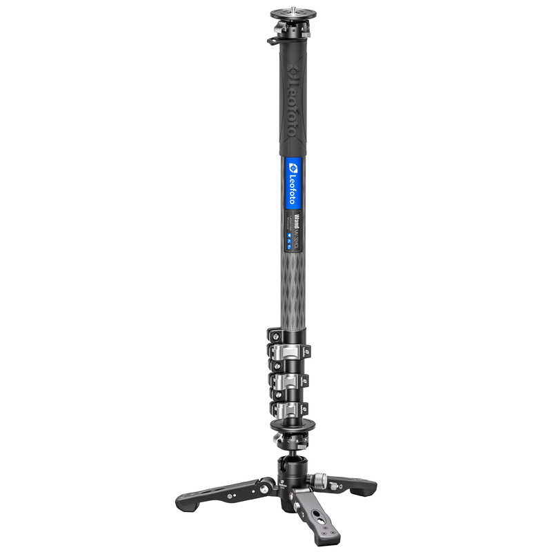 Leofoto Carbon monopod MV-324CL + Schwenk-Neigefuß VD-03