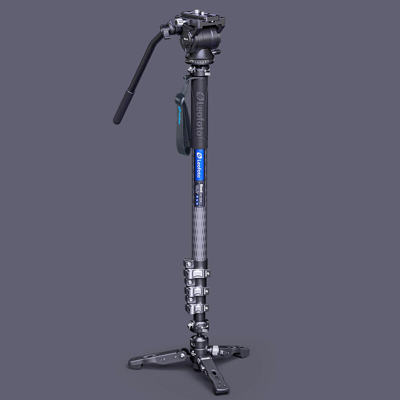 Leofoto Carbon monopod MV-324CL+BV-10+VD-03