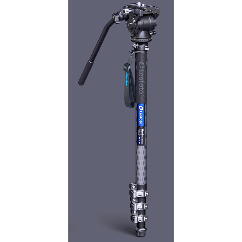 Leofoto Carbon monopod MV-324CL+BV-10+VD-03