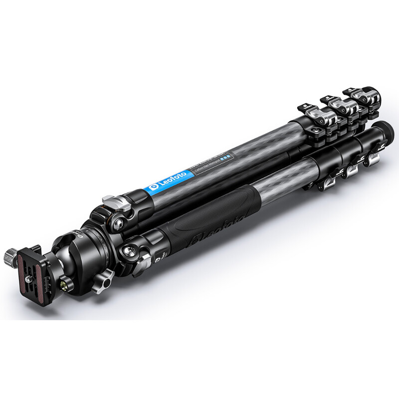Leofoto Carbon tripod LSR-284C Rapid Ranger mit Beinklemmen + Ballhead LH-30