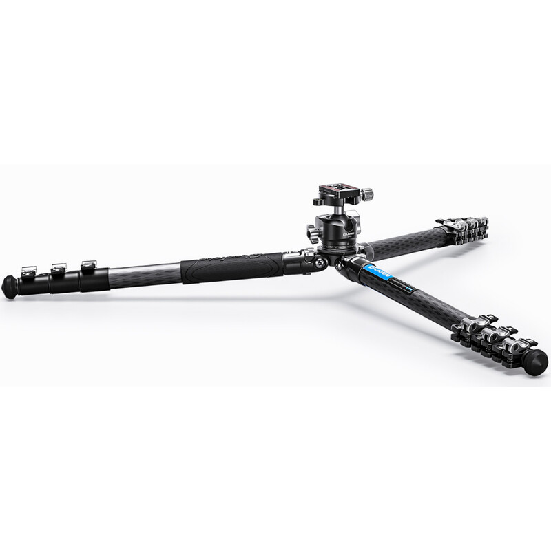 Leofoto Carbon tripod LSR-284C Rapid Ranger mit Beinklemmen + Ballhead LH-30