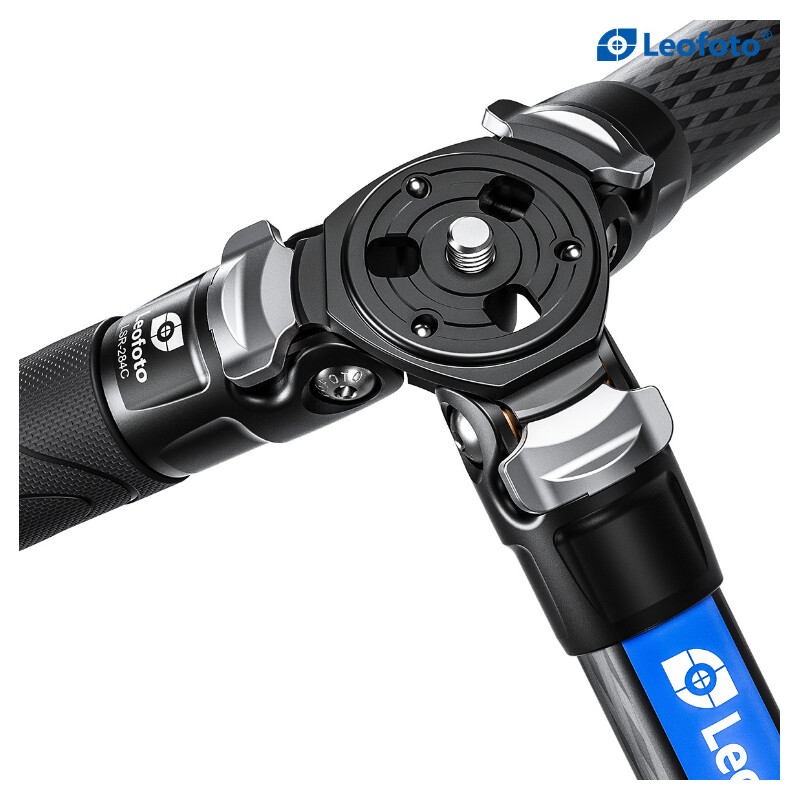 Leofoto Carbon tripod LSR-284C Rapid Ranger mit Beinklemmen + Ballhead LH-30