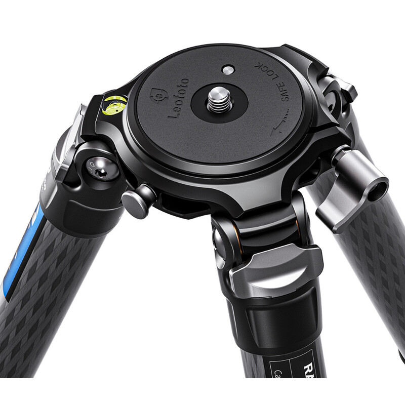Leofoto Carbon tripod LMR-364C Rapid Summit mit Beinklemmen