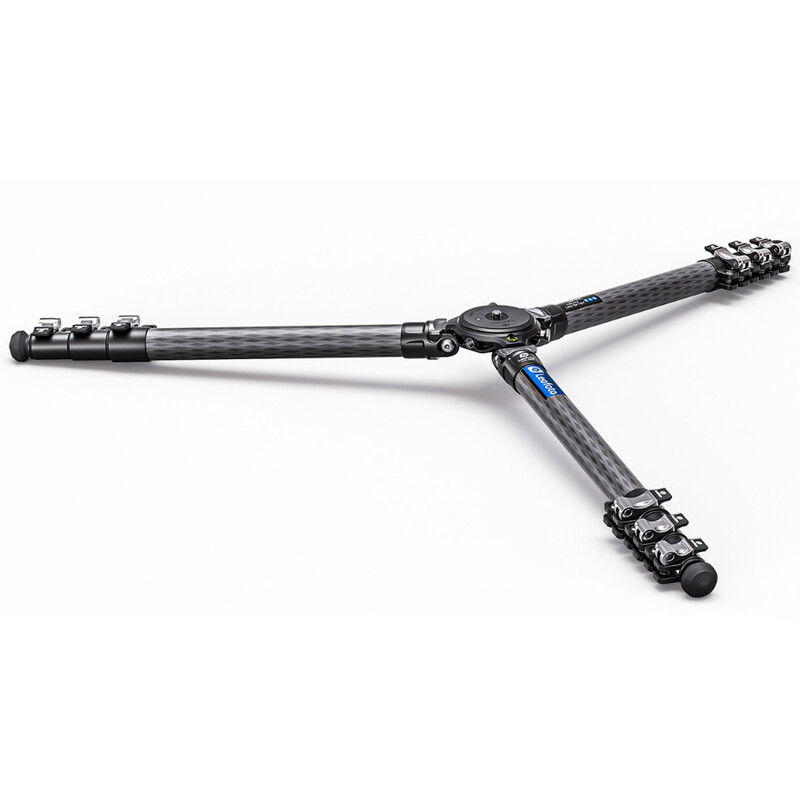 Leofoto Carbon tripod LMR-364C Rapid Summit mit Beinklemmen