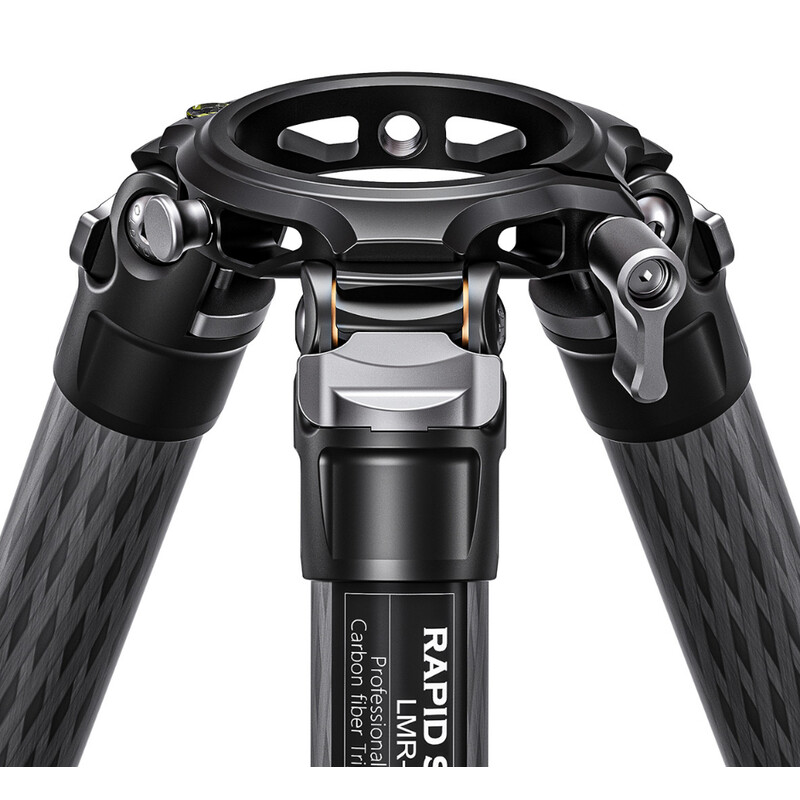 Leofoto Carbon tripod LMR-364C Rapid Summit with leg clamps