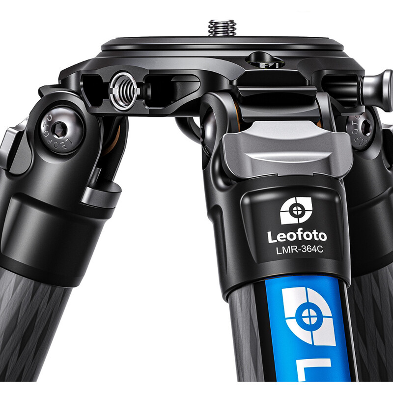 Leofoto Carbon tripod LMR-364C Rapid Summit mit Beinklemmen