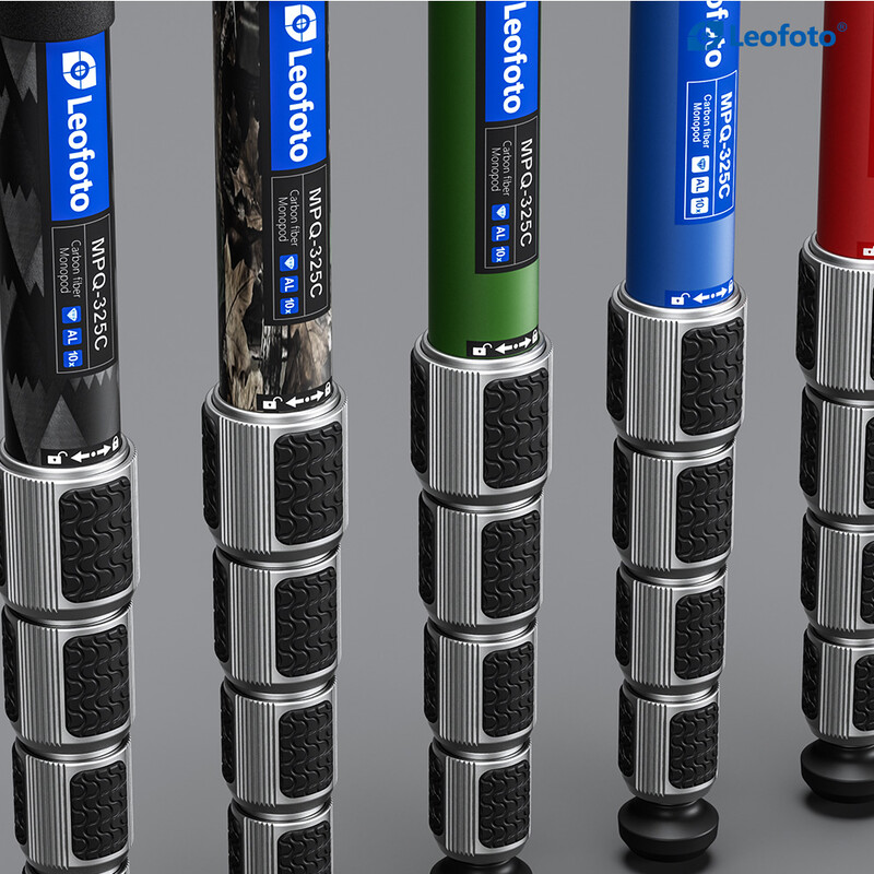 Leofoto Carbon monopod MPQ-325C Olive