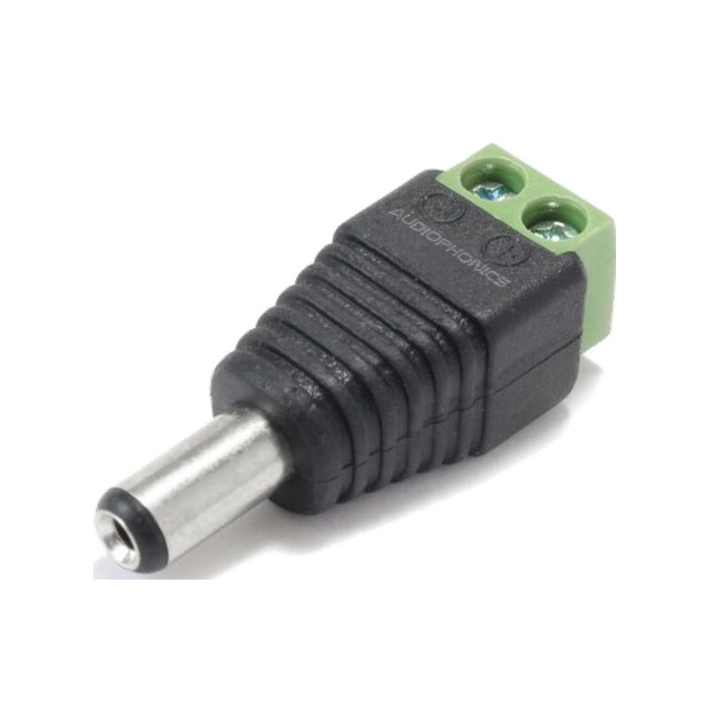 Pierro Astro Adapter socket 5.5/2.1mm Plug to screw terminals