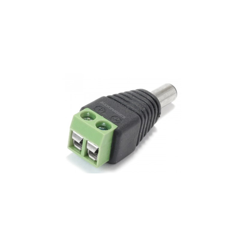 Pierro Astro Adapter socket 5.5/2.1mm Plug to screw terminals