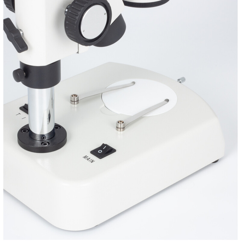 Motic Stereo zoom microscope SMZ140-N2LED, bino, 10x/20, Al/Dl, LED 3W