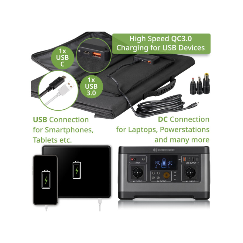 Bresser Mobile Solar Charger 120 Watt