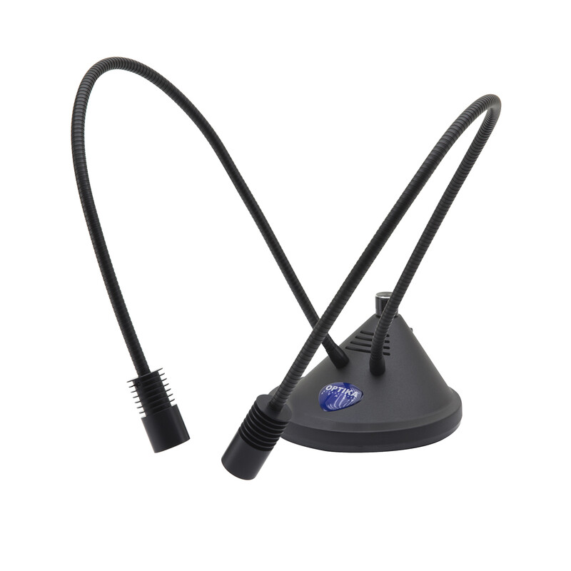 Optika CL-41 X-LED3 double arm lighting with brightness control