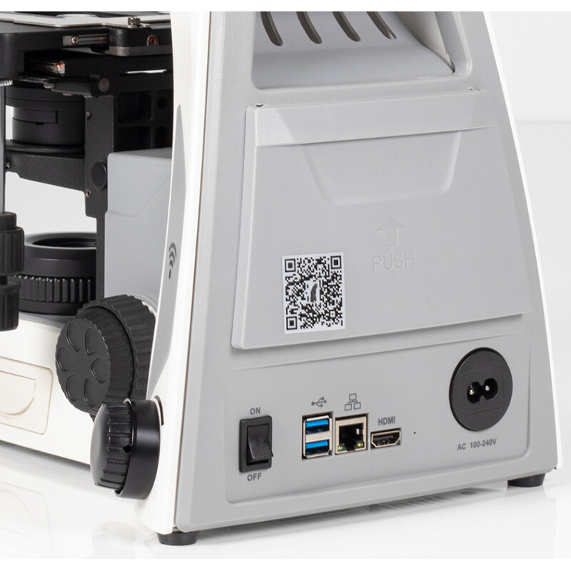 Motic Microscope Panthera cloud, bino, digital, infinity, plan, achromatic, 40x-1000x, 10x/22mm, Halogen/LED, HDMI, 8MP