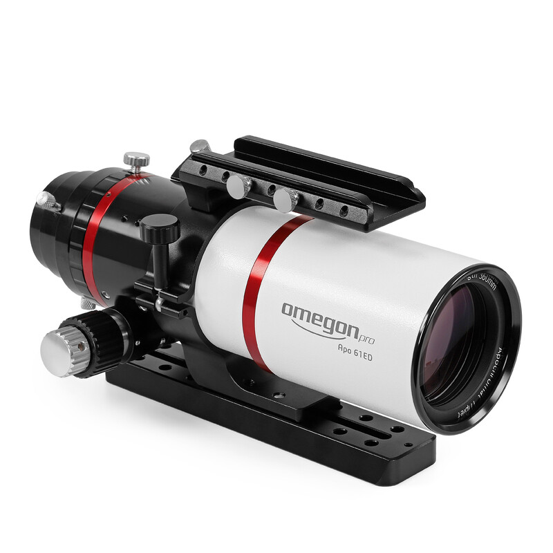 Omegon Apochromatic refractor Pro APO AP 61/360 Triplet ED OTA + Pro Reducer 0.75x