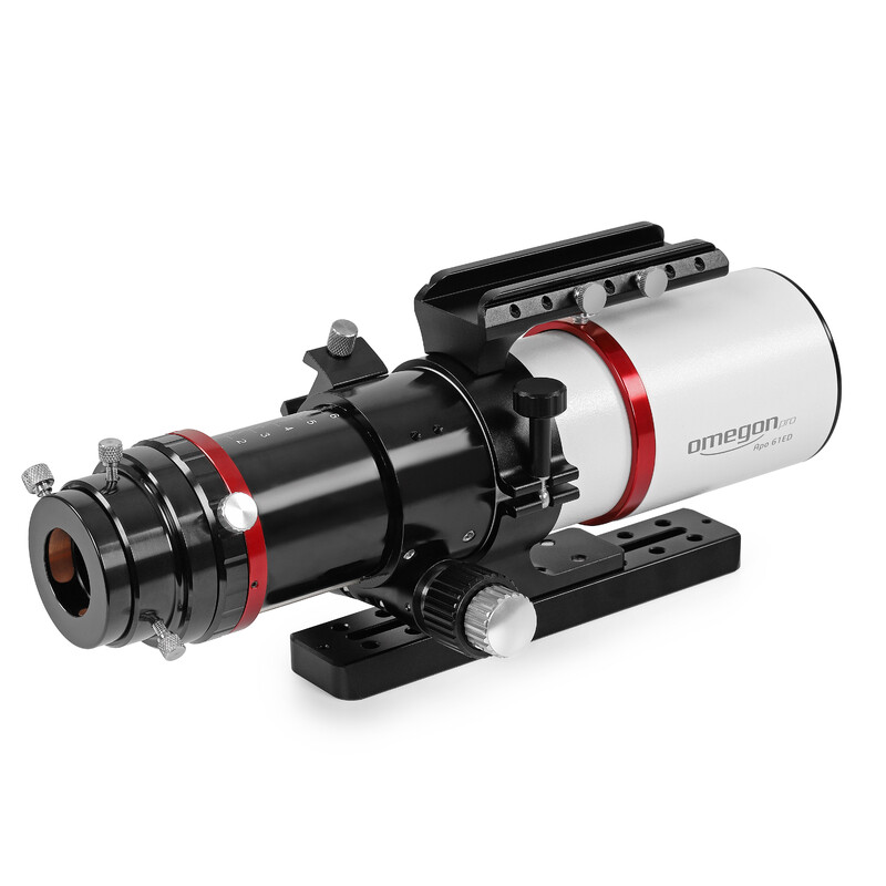 Omegon Apochromatic refractor Pro APO AP 61/360 Triplet ED OTA + Pro Reducer 0.75x