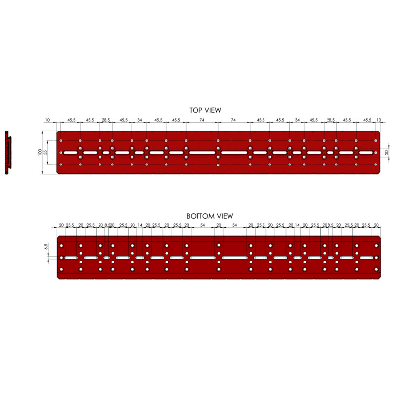 PrimaLuceLab Prism rail Plus Losmandy-Style 750mm