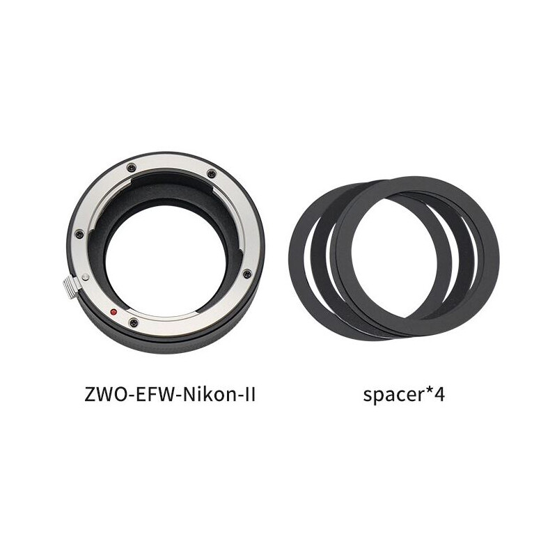 DSLR-Lens adaptors Nikon / EFW 36mm & EFW 1.25"
