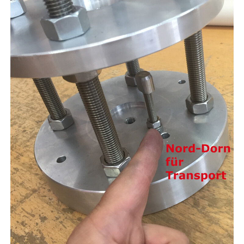 Lacerta Pier extension Concrete pillar adapter for EQ-6, NEQ-6, NEQ-6 R & EQ-8