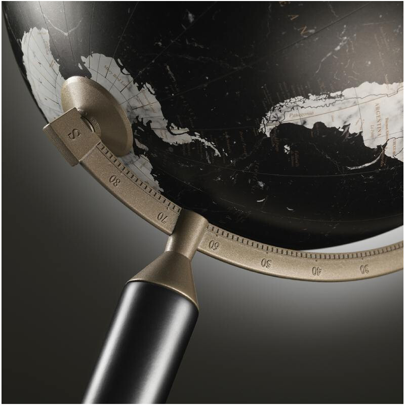 Zoffoli living Floor globe Vasco da Gama All Black 40cm
