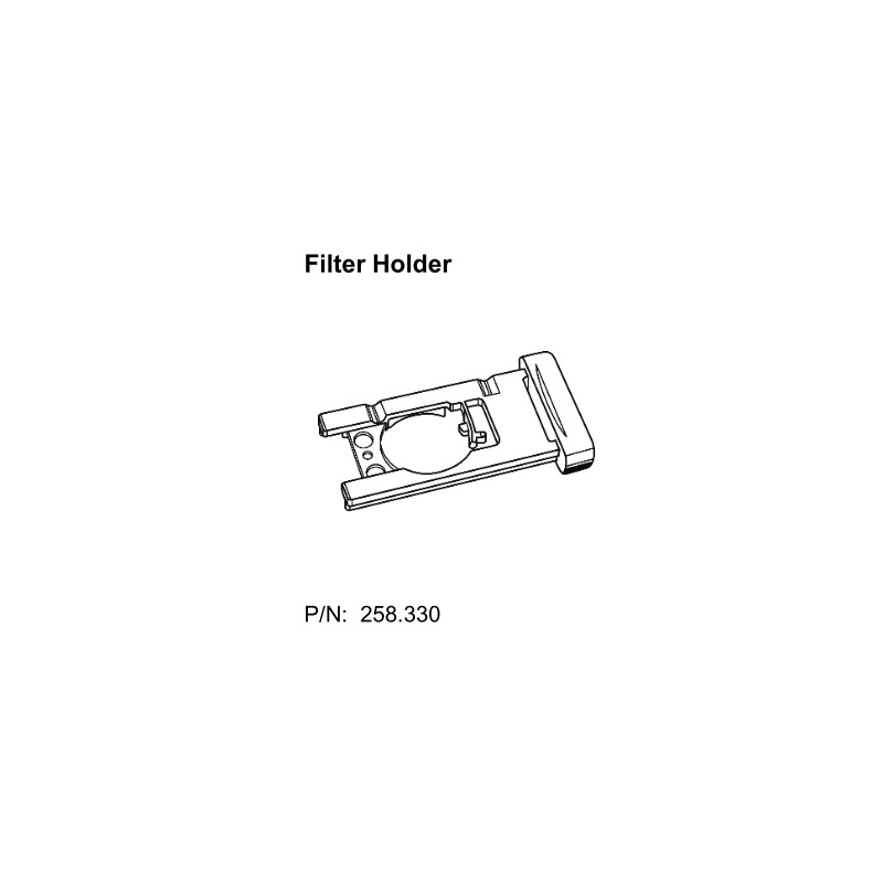SCHOTT Empty filter holder for KL, for insertion filters Ø = 28mm