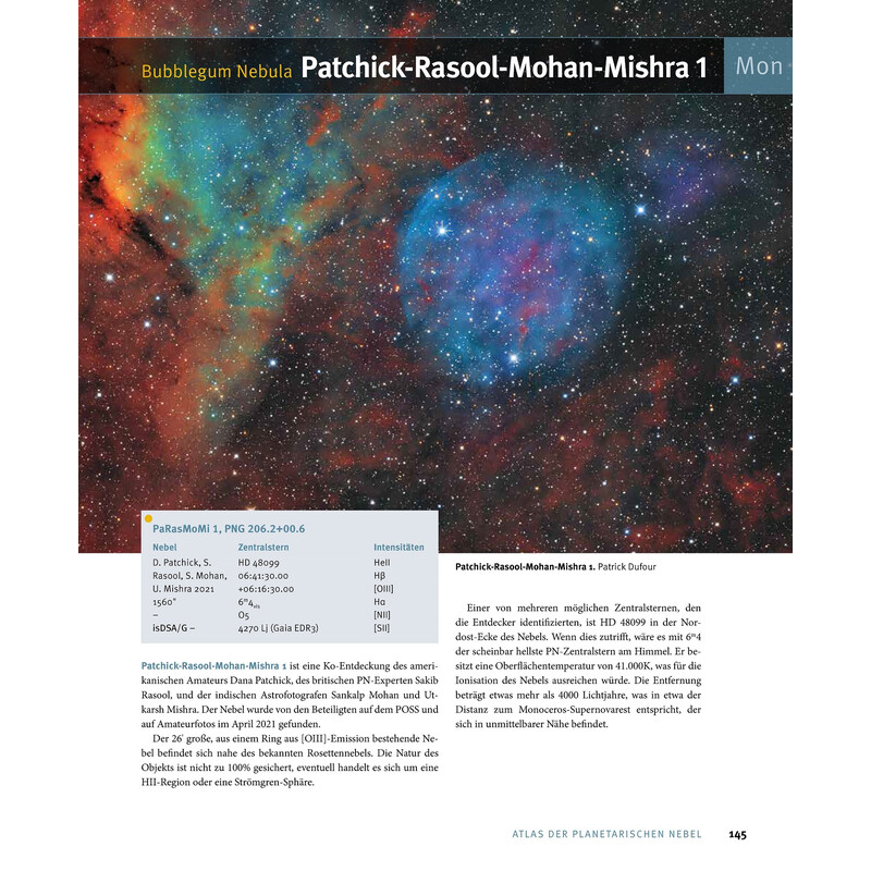 Oculum Verlag Atlas of Planetary Nebulae, Volume 1