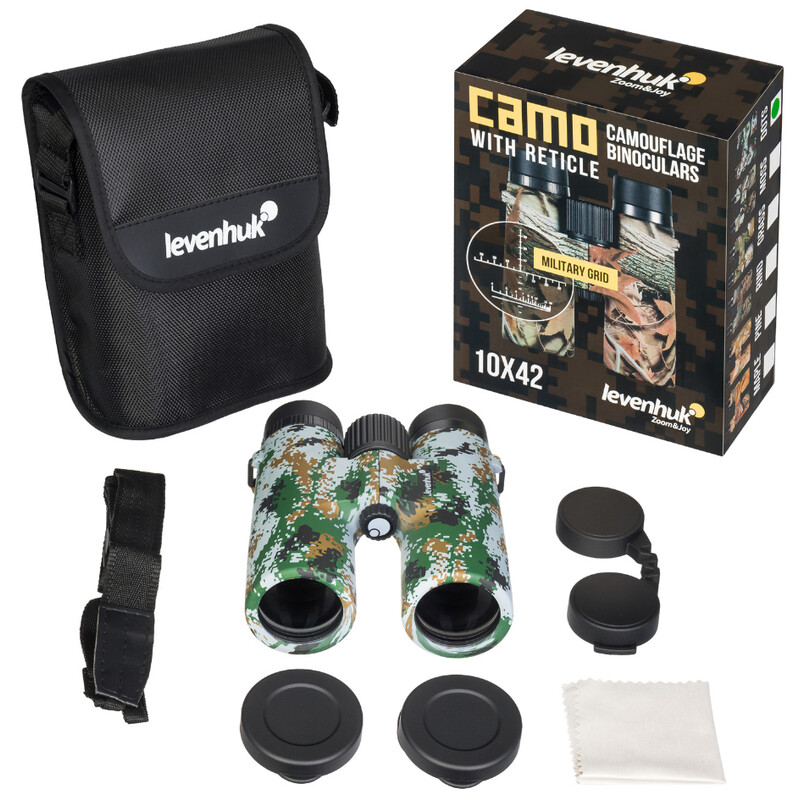 Levenhuk Binoculars 10x42 Camo Dots